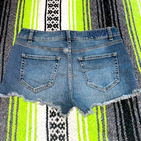 PINK by Victorias Secret DENIM SHORTS - Picture 2 of 2